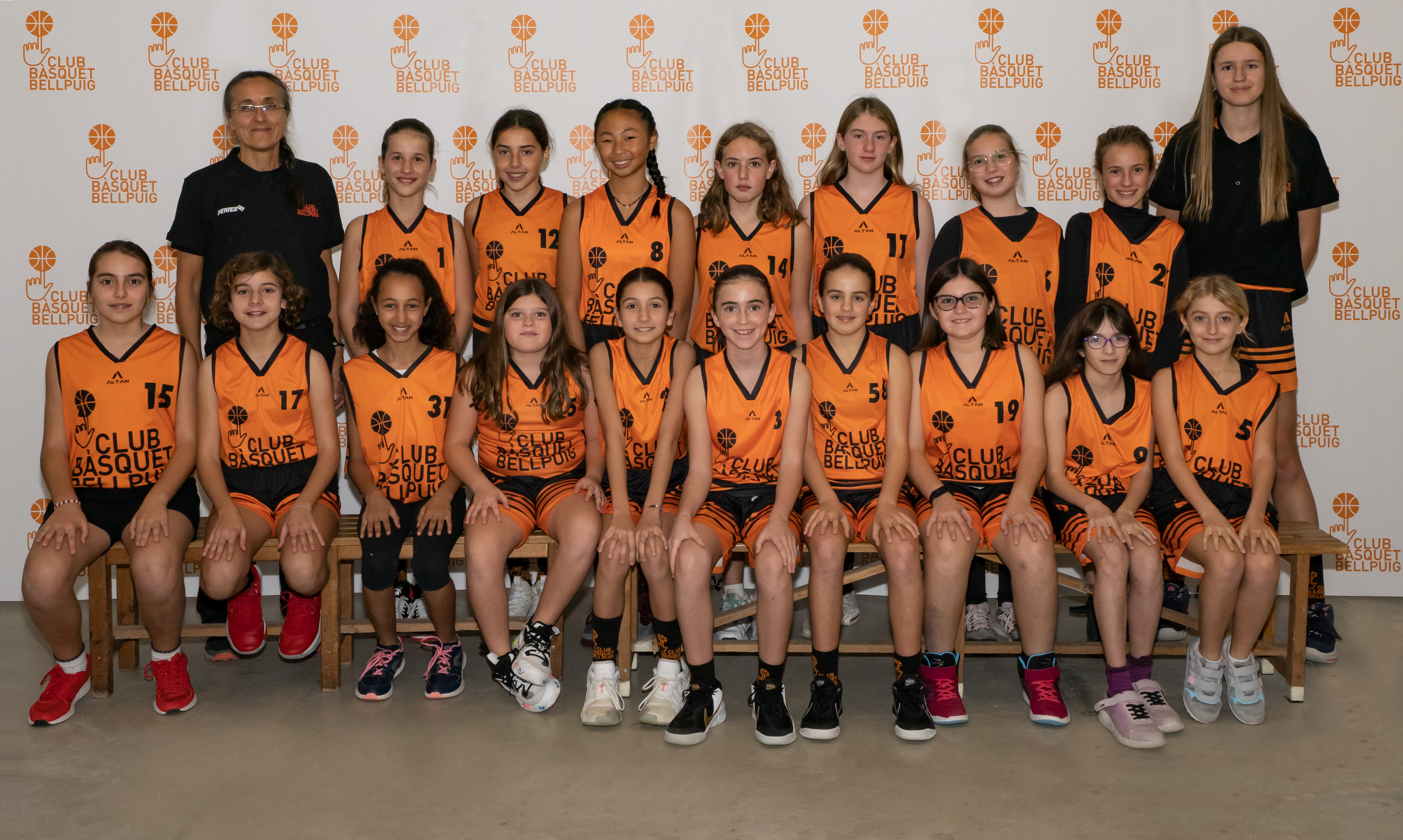  Mini Femení ALUTHERM CB BellpuigTemp.2022-2023 Club Bàsquet Bellpuig